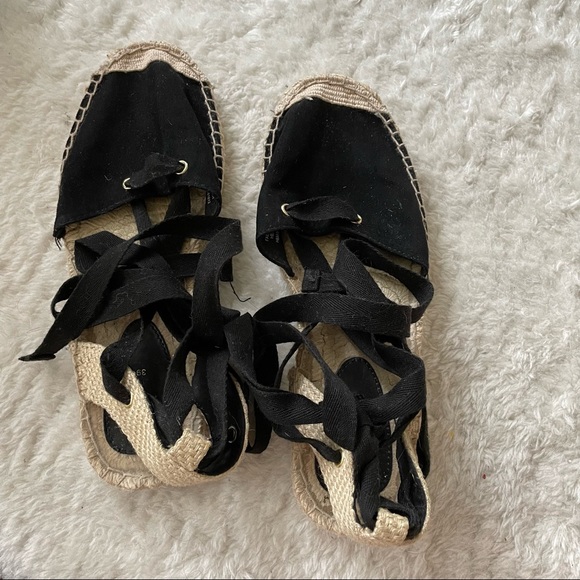 H&M Espadrilles with Lacing in black size US 8 / EUR 39 - Picture 4 of 15